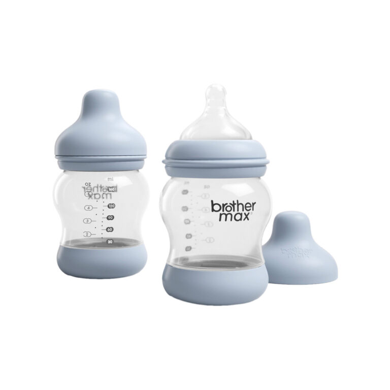 Brother-Max---Feeding-Bottle-160ml-+-S-Teat-Blue---Pack-of-2