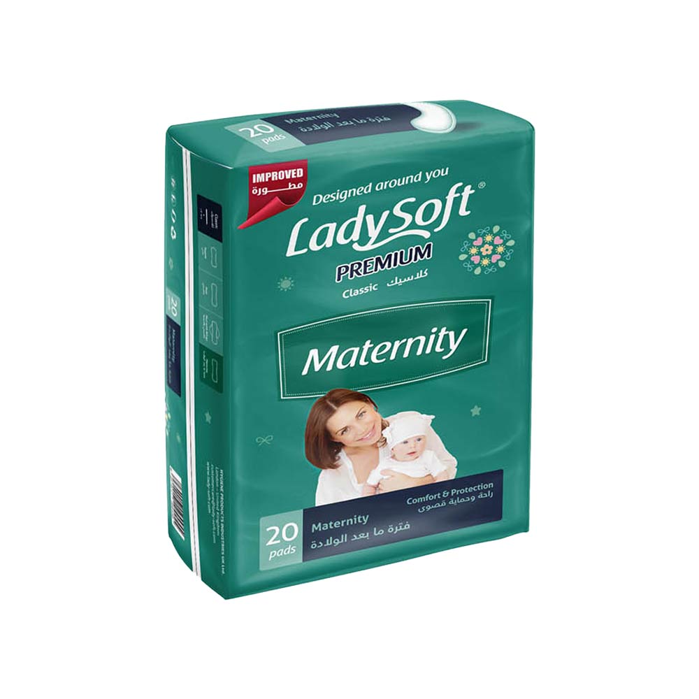Ladysoft Premium Large Maternity - 20 Pads