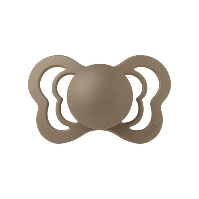 Bibs Couture Latex Pacifier - Dark Oak