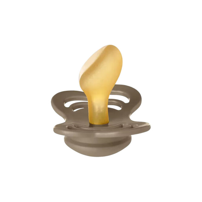 Bibs Couture Latex Pacifier - Dark Oak