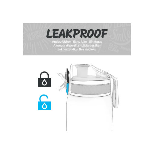 Ion8LeakProofSlimWaterBottle500mlCamouflage Ion8LeakProofSlimWaterBottle500mlCamouflage