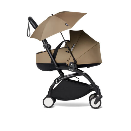 BabyzenUmbrellaBrown4 BabyzenParasolToffee