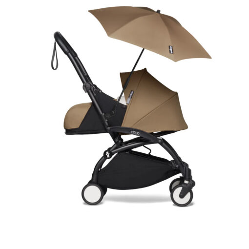 BabyzenUmbrellaBrown2 BabyzenParasolToffee