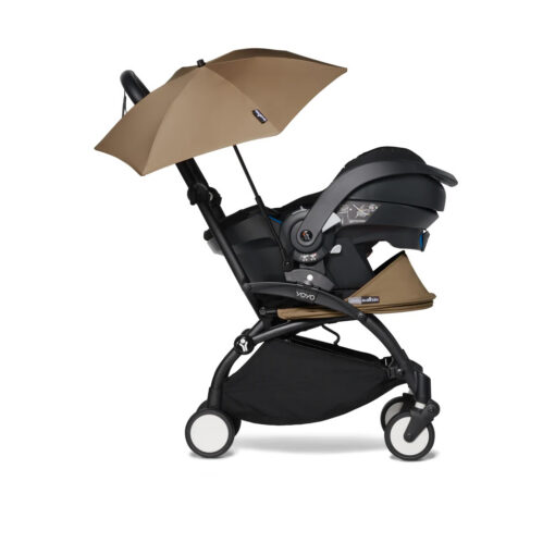 BabyzenUmbrellaBrown3 BabyzenParasolToffee