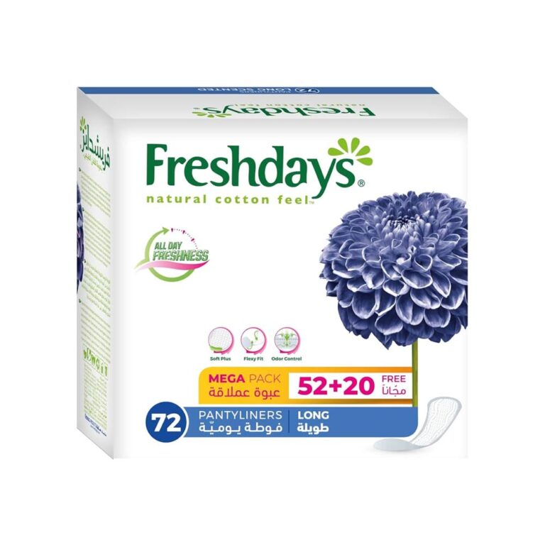 Freshdays Long Unscented - 72 Pantyliners Mega Pack