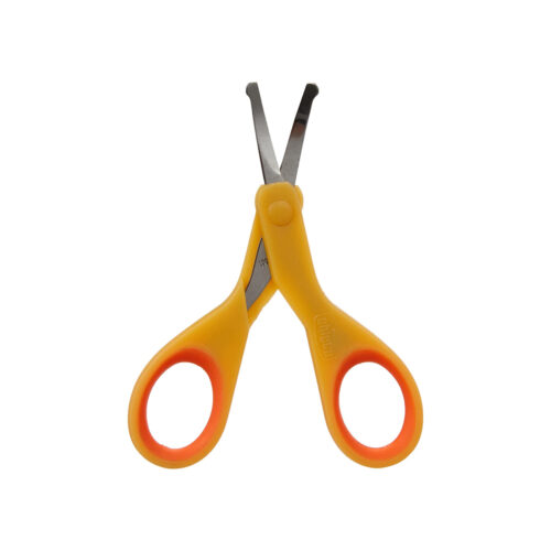 Chicco Baby Nail Scissors Orange • Yuehlia