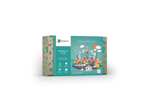 ConnetixMagneticTilesClassicBallRunPack92Pieces ConnetixMagneticTilesClassicBallRunPack92Pieces
