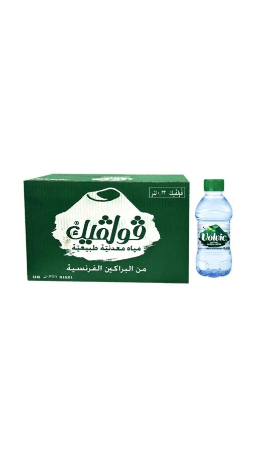 Volvic Natural Mineral Water 330ml (20+4 Free) Volvic Natural Mineral Water 330ml (20+4 Free)