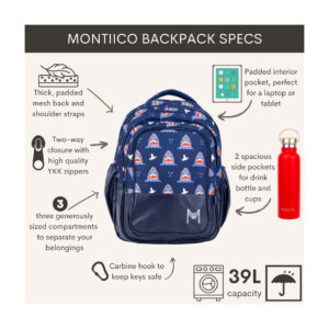 MontiicoBackpackShark