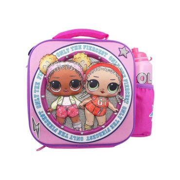 Stor 3D Insulated Bag with Sport Water Bottle - Lol Surprise