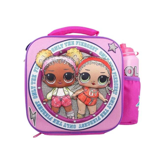 Stor 3D Insulated Bag with Sport Water Bottle - Lol Surprise