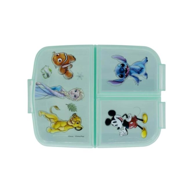 Stor Multi-Compartment Sandwich Box - Disney