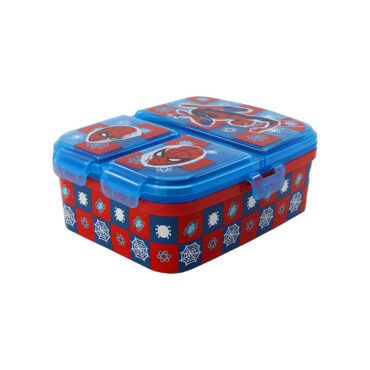 Stor XL Multi-Compartment Sandwich Box - Spider-Man