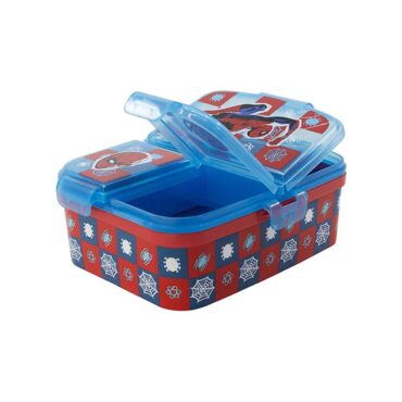 Stor XL Multi-Compartment Sandwich Box - Spider-Man