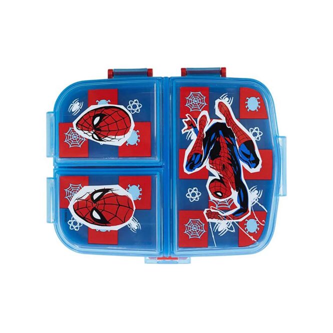 Stor XL Multi-Compartment Sandwich Box - Spider-Man