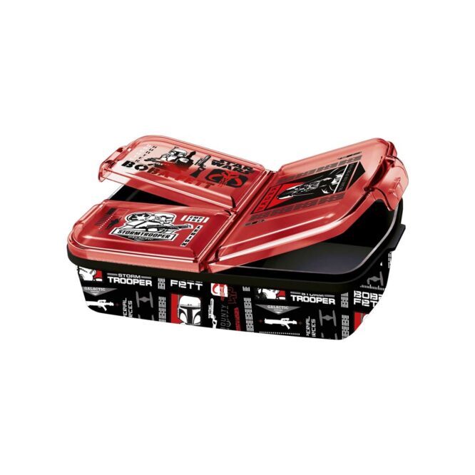 Stor Multi-Compartment Sandwich Box - Star Wars Empire Icons