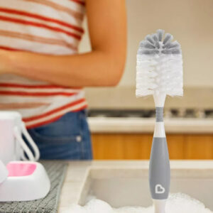 MunchkinBristleBottleBrushGray3