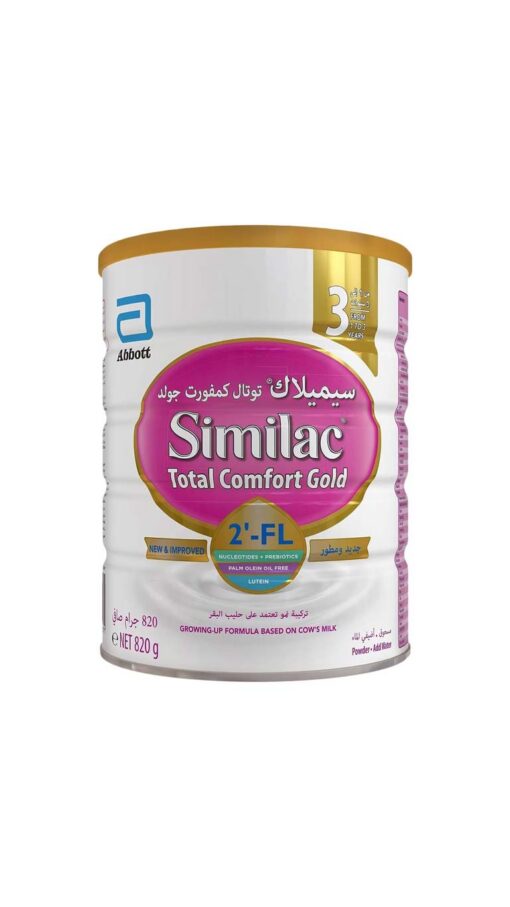 SimilacTotalComfortGold3(1-3yrsFormula820g SimilacTotalComfortGold3