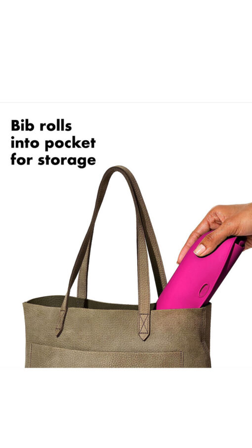 OxoTotSleevedRollUpBibTealPink4 OxoTotSleevedRollUpBibTealPink5