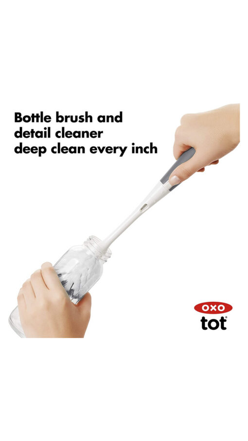 OxoDryingRackwithBottleBrushGray4 OxoDryingRackwithBottleBrushGray4