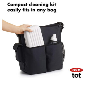 OxoDryingRackwithBottleBrushGray6