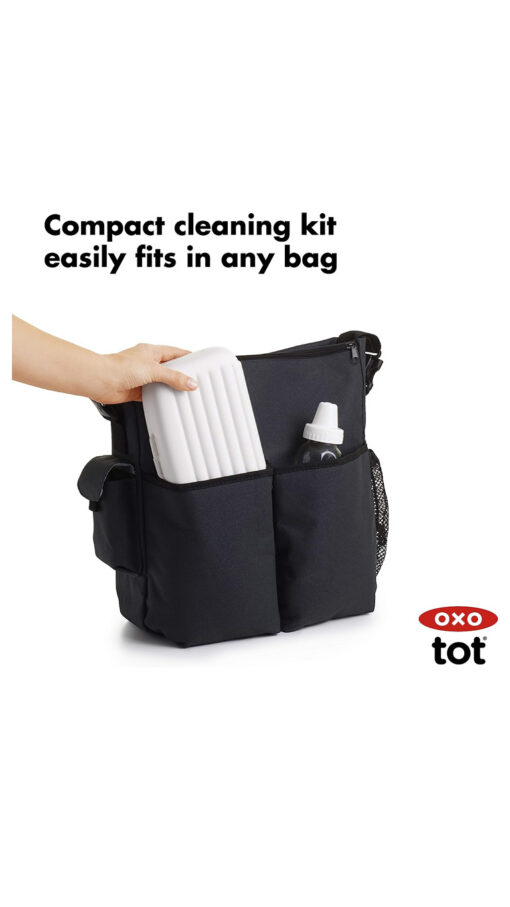 OxoDryingRackwithBottleBrushGray6 OxoDryingRackwithBottleBrushGray6