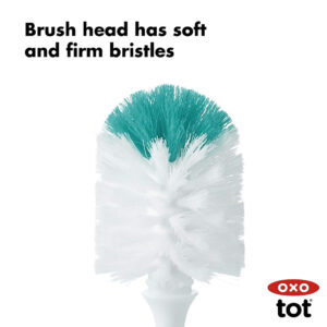 OxoTotBottleBrushWithStandTeal5