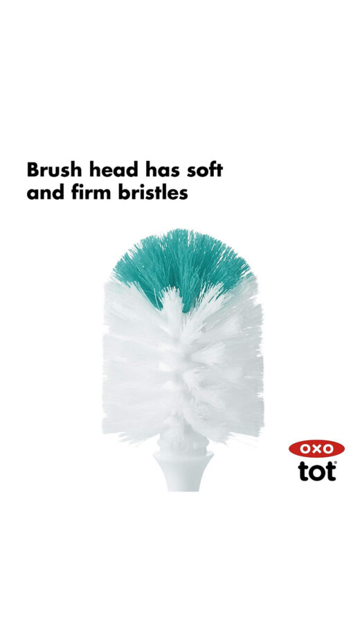 OxoTotBottleBrushWithStandTeal5 OxoTotBottleBrushWithStandTeal5