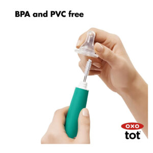 OxoTotBottleBrushWithStandTeal3