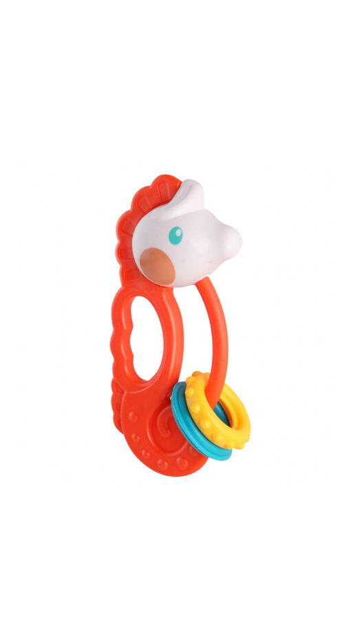 LetsBeChildSeaHorseRattleOrange LetsBeChildSeaHorseRattleOrange