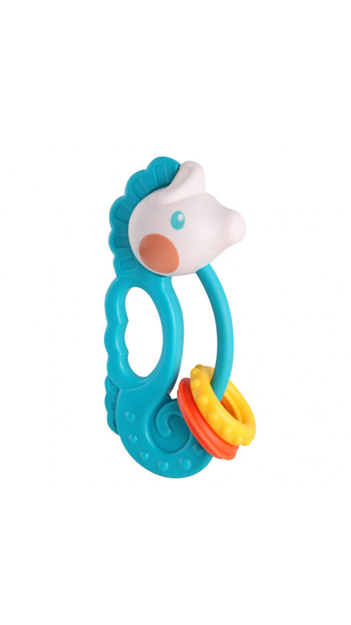 LetsBeChildSeaHorseRattleGreen LetsBeChildSeaHorseRattleGreen