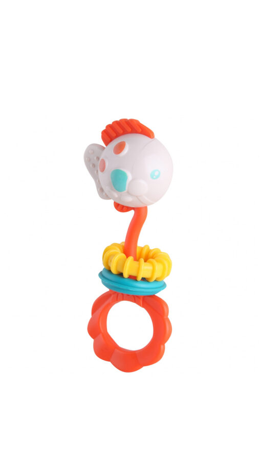 LetsBeChildFishTeether&RattleOrange LetsBeChildFishTeether