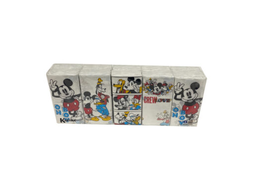 Tissue-Kartka-1 Stor Mickey Minni Pocket Tissue - Pack of 10