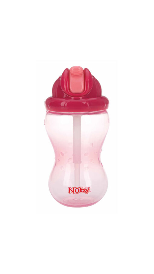 NubyFlipItStrawCupPink NubyFlipItStrawCupPink