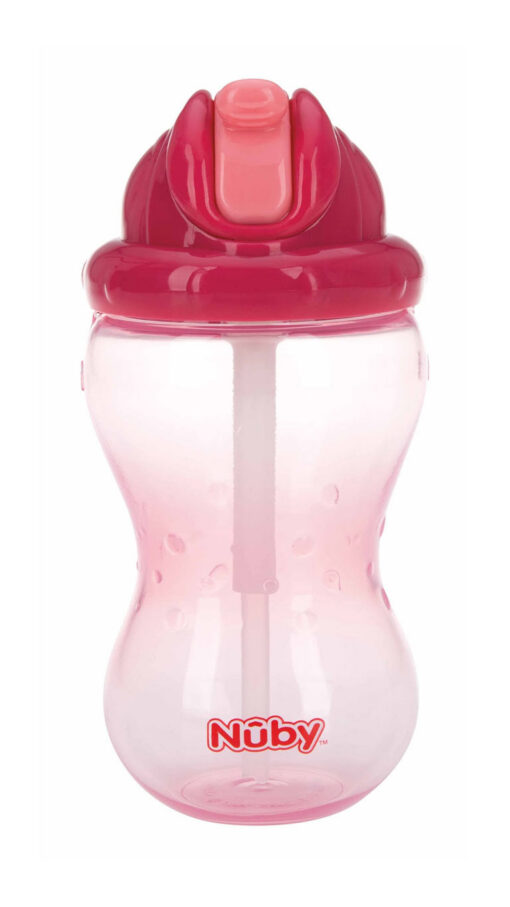 NubyFlipItStrawCupPink NubyFlipItStrawCupPink