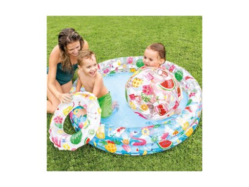 IntexJustSoFruityPoolSetFloat2 IntexJustSoFruityPoolSetFloat2