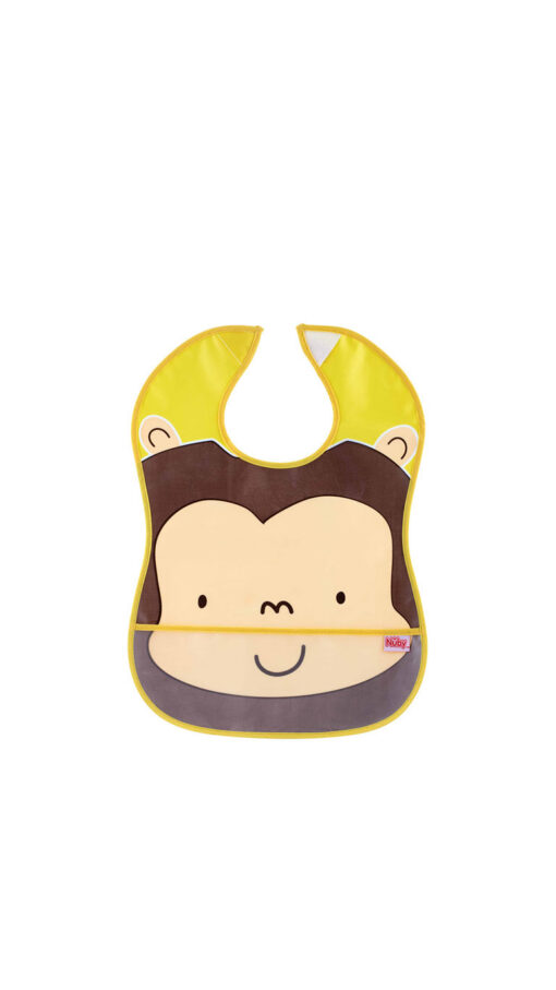 NubyWaterproofBibMonkey NubyWaterproofBibMonkey