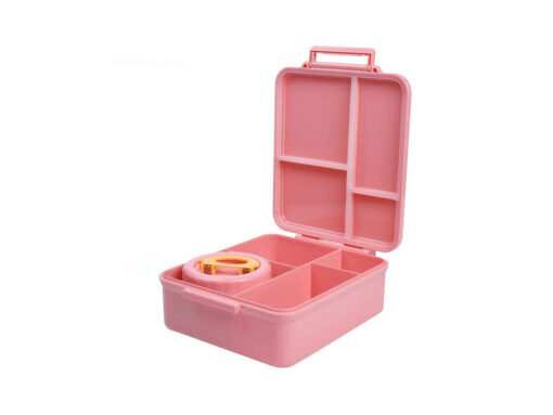 KiddosLunchBoxWithFoodJarPink3 KiddosLunchBoxWithFoodJarPink