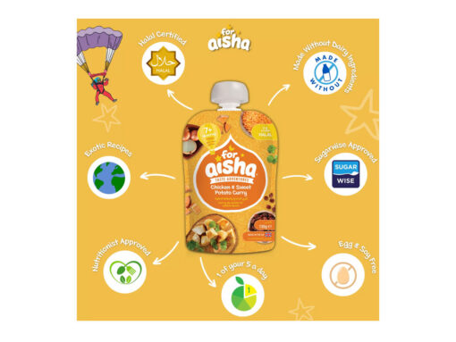ForAishaChickenandSweetPotatoCurryBabyFoodPouch ForAishaChickenandSweetPotatoCurryBabyFoodPouch