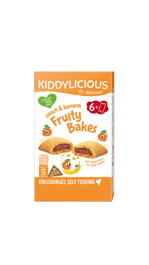 KiddyliciousFruityBakesPeach&Banana KiddyliciousFruityBakesPeach&Banana