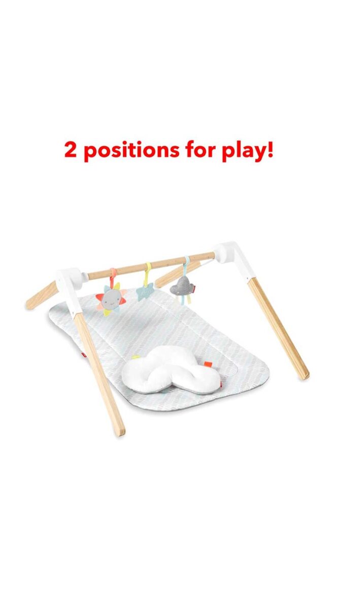 Skip Hop Silver Lining Cloud Wooden Activity Gym - Image 2