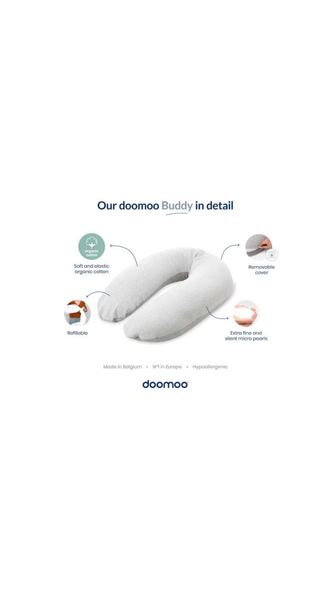 DoomobooBuddyMistyPinkMaternityPillow6