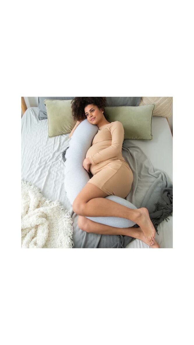 DoomooClassicGrayMaternityPillow3