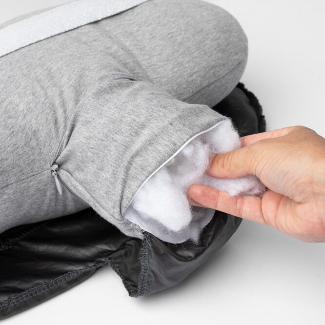 Doomoo On The Go Pillow - Gray