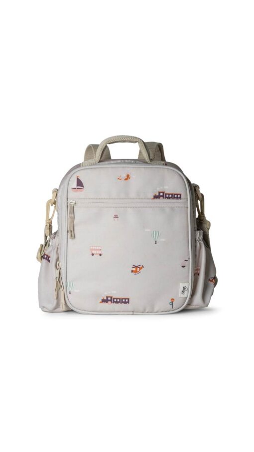 Citron Lunch Bag Backpack - Vehicles