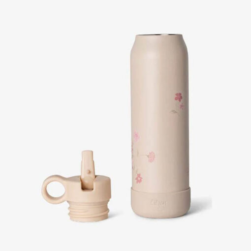 Citron-Stainless-Steel-Small-Water-Bottle-350ml-Flower2 Citron Stainless Steel Small Water Bottle (350ml) - Flower