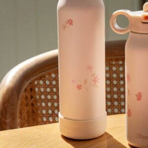 Citron Stainless Steel Small Water Bottle (350ml) - Flower