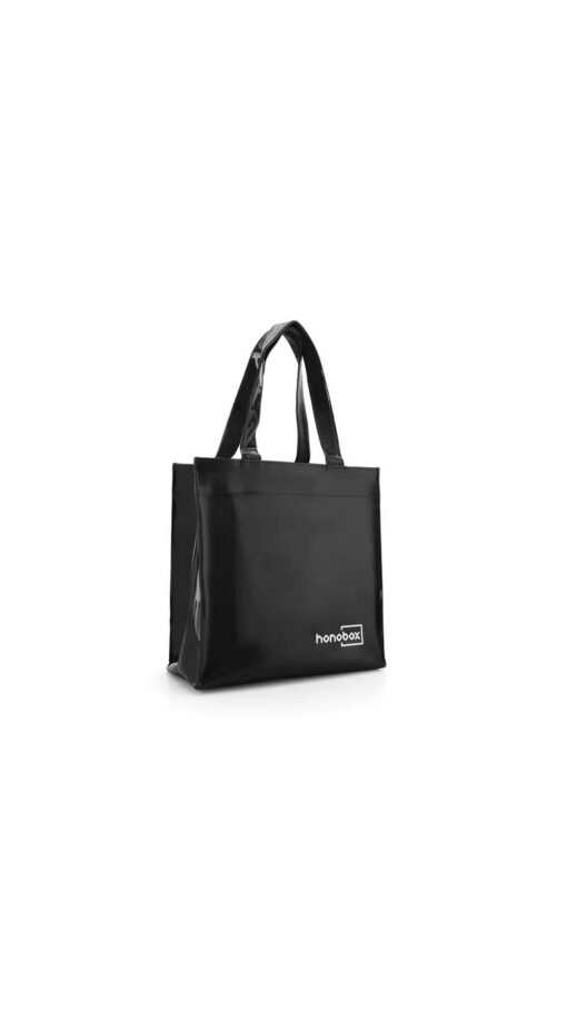 HonoboxShinysmallLunchBagCharcol1 HonoboxShinysmallLunchBagCharcol1