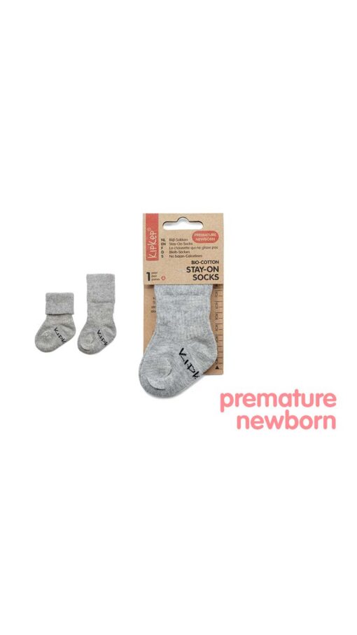 KipkepBioCottonStayonSocksGray1Pair KipkepBioCottonStayonSocksGray1Pair