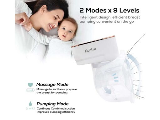 NurturCoziHandsfreeBreastPumpPackof4 NurturCoziHandsfreeBreastPumpPackof4